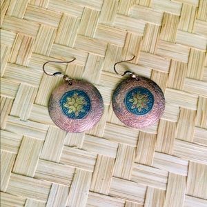 🌿3/$25 Hammered Copper Earrings